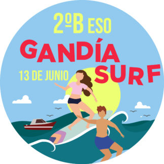 2ºB ESO EXCURSIÓN FIN DE CURSO GANDÍA SURF