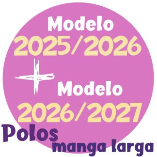 03-PACK POLO MANGA LARGA - 1 modelo 2025/2026 más 1 modelo 2026/2027