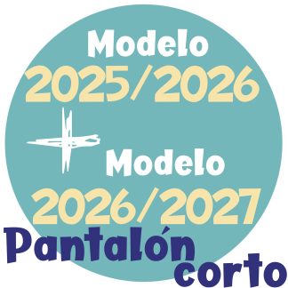 01-PACK PANTALÓN CORTO - 1 modelo 2025/2026 más 1 modelo 2026/2027